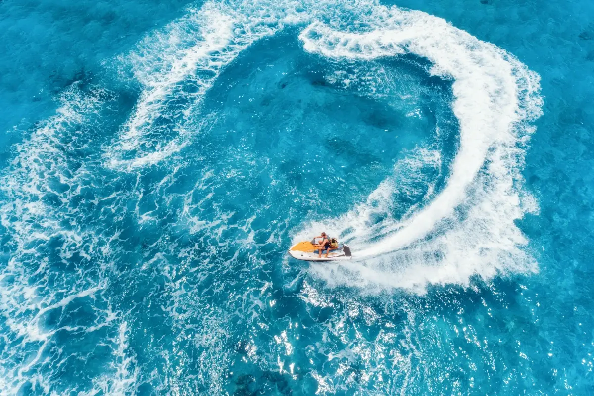 Jet Ski ile Akdeniz'de Hareketli Bir Gün